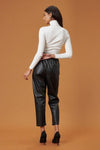 Bri Faux Leather Trousers-THE CLOTHING CAPITAL