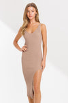 Stephani Rib Dress-THE CLOTHING CAPITAL