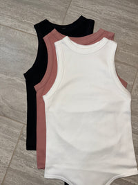 Tiffany Tank - Bodysuit-THE CLOTHING CAPITAL